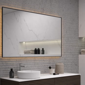 Miroir de salle de bains avec éclairage LED Chypre Eurobath