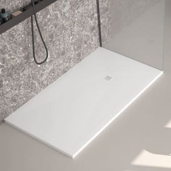 Receveur de douche en résine Design Basic St Bruntec