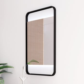 Miroir de salle de bain avec éclairage LED Sansa Bruntec