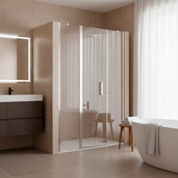 Paroi de douche Carina Bruntec