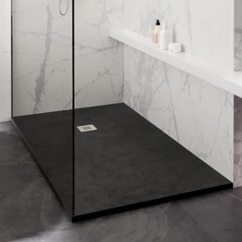 Receveur de douche avec charges minérales Naos Hidronatur