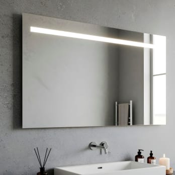 Miroir de salle de bain avec éclairage LED Tarim Bruntec