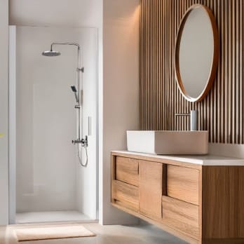 Paroi de douche sur mesure Carina Bruntec