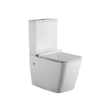 Toilette compacte Square sans rebord Bruntec