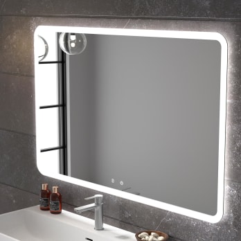 Miroir de salle de bains avec éclairage LED Mykonos Eurobath