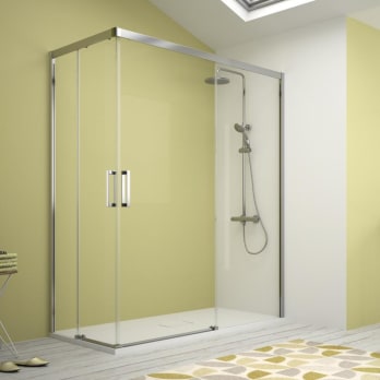 Paroi de douche 400 (CU607+CU607) Kassandra