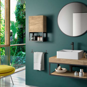 Coycama Spok meuble de salle de bain avec plan de toilette