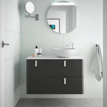 Meuble de salle de bains avec plan de toilette Uniiq Salgar