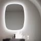 Miroir de salle de bain avec éclairage LED Selene Bruntec environnement 2