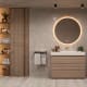 Miroir de salle de bain avec éclairage LED Atenas Ledimex environnement 7