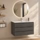 Meuble de salle de bains en bois Vilma Bruntec principal 2