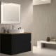 Meuble de salle de bains avec plan de toilette en bois Ebi Bruntec colours principal 1