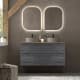 Meuble de salle de bains Avila Dos Carmen avec lavabo sur plan de toilette microtec principal 4