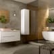 Meuble de salle de bains avec plan de toilette en Solid Surface Cenit Coycama principal 1