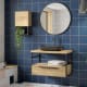 Meuble de salle de bains Kirk Industrial Coycama avec plan de toilette principal 0