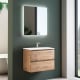 Ensemble de meubles de salle de bains 39 cm de profondeur réduite Roma Bruntec principal 0