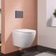 Pack WC suspendu avec réservoir de chasse encastré et bouton poussoir Lisboa Plus de Bruntec environnement 6