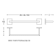 Porte-serviettes Stick Cosmic croquis 10