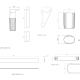 Ensemble modulaire pour cuisine avec rail mural Alife by Cosmic croquis 7
