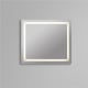 Miroir de salle de bain avec éclairage LED Orion Bruntec principal 0