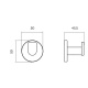 Ensemble d'accessoires de salle de bain Practic Medimex croquis 7