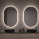 Bruntec Delta Miroir de salle de bain avec éclairage LED principal 3