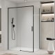 Paroi de douche angulaire coulissante Aria Bruntec principal 1