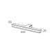 Applique LED Nova Visobath croquis 2