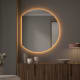 Miroir Zoni Bruntec Luna avec éclairage LED environnement 8
