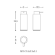 Distributeur de savon Logic Cosmic croquis 5