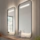 Miroir de salle de bain avec éclairage LED et chargeur de téléphone portable Concept Ledimex principal 0