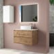Meuble de salle de bains avec plan de toilette Solid Surface Boston Bruntec principal 0