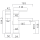 Robinet de lavabo Liverpool Imex croquis 2