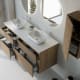 Meuble de salle de bains avec plan de toilette Alpes 9 Bruntec détail 2