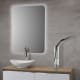 Miroir de salle de bains avec éclairage LED Drako Bruntec principal 2