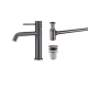 Pack Robinet de lavabo Imex Monza + bonde clic-clac + siphon rond exposé principal 4