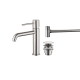 Pack Robinet de lavabo Imex Monza + bonde clic-clac + siphon rond exposé principal 5