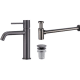 Pack Robinet de lavabo Imex Monza + bonde clic-clac + siphon rond exposé principal 4
