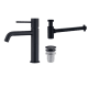 Pack Robinet de lavabo Imex Monza + bonde clic-clac + siphon rond exposé principal 1