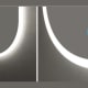 Miroir de salle de bain avec éclairage LED Canadá Ledimex détail 4