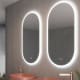 Miroir de salle de bain avec éclairage LED Canadá Ledimex principal 0