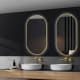 Miroir de salle de bains avec éclairage LED Tokyo de Ledimex principal 3