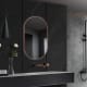 Miroir de salle de bains avec éclairage LED Tokyo de Ledimex principal 1