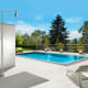 Robinet de douche extérieure Imex Pool environnement 13