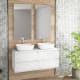 Meuble de salle de bains avec plan de toilette en résine Boston Bruntec principal 4