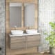 Meuble de salle de bains avec plan de toilette en résine Boston Bruntec principal 5