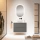 Meuble de salle de bains avec plan de toilette hydrofuge Kyoto Visobath principal 5