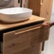 Meuble de salle de bains avec plan de toilette hydrofuge Kyoto Viso détail 15