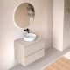 Meuble de salle de bains avec plan de toilette en bois Roma Bruntec principal 7
