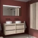 Meubles de salle de bains avec plan de toilette en bois Attila Salgar principal 2